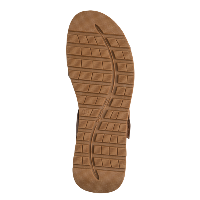 Tamaris szandál 1-28254-46 348 Cognac Leather large