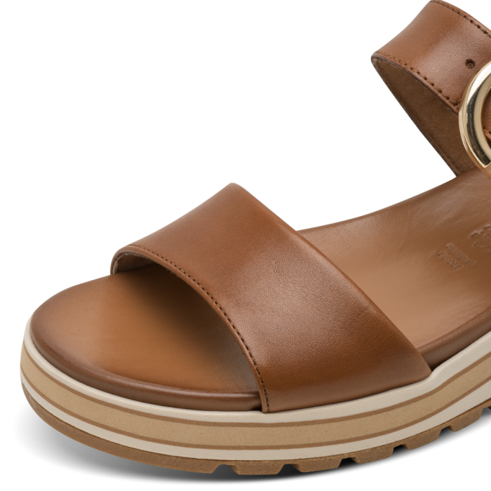 Tamaris szandál 1-28254-46 348 Cognac Leather large