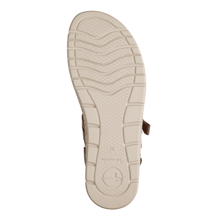 Tamaris szandál 1-28264-44 348 Cognac Leather large