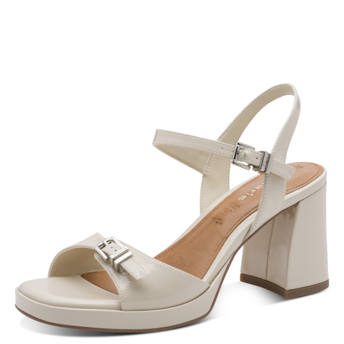 Tamaris szandál 1-28317-46 418 Ivory large