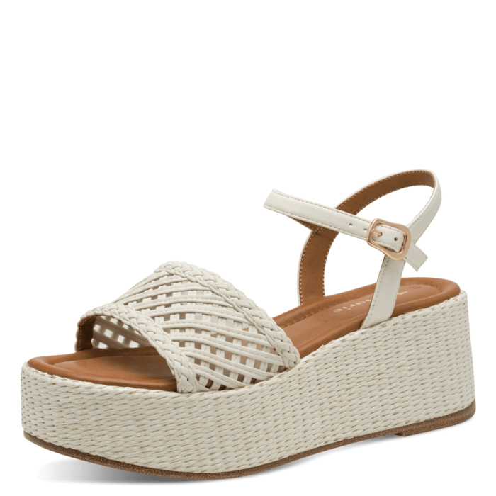 Tamaris szandál 1-28379-46 418 Ivory large