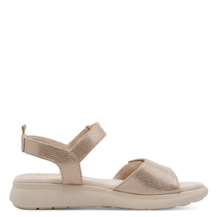 Tamaris szandál 1-28385-46 968 Lt.Gold Struct large
