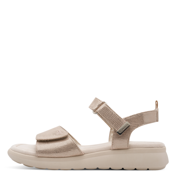 Tamaris szandál 1-28385-46 968 Lt.Gold Struct large