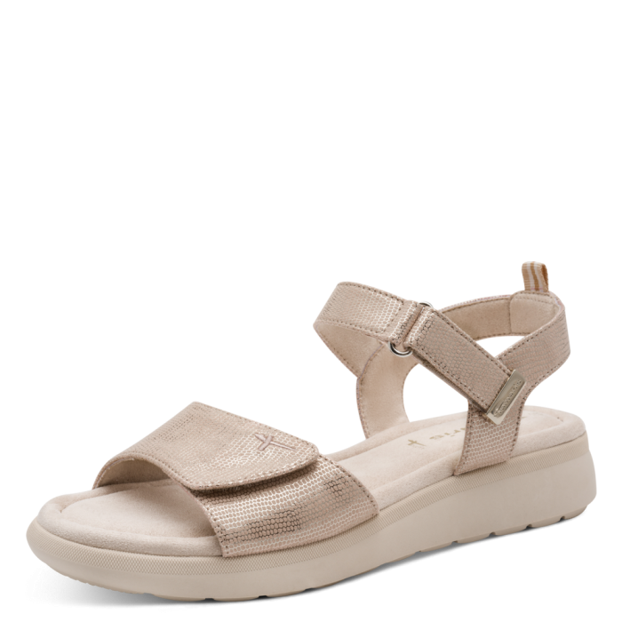 Tamaris szandál 1-28385-46 968 Lt.Gold Struct large