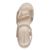 Tamaris szandál 1-28385-46 968 Lt.Gold Struct thumb