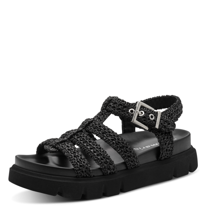 Tamaris szandál 1-28402-46 001 Black large