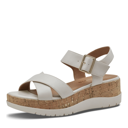 Tamaris szandál 1-28708-42 418 Ivory
