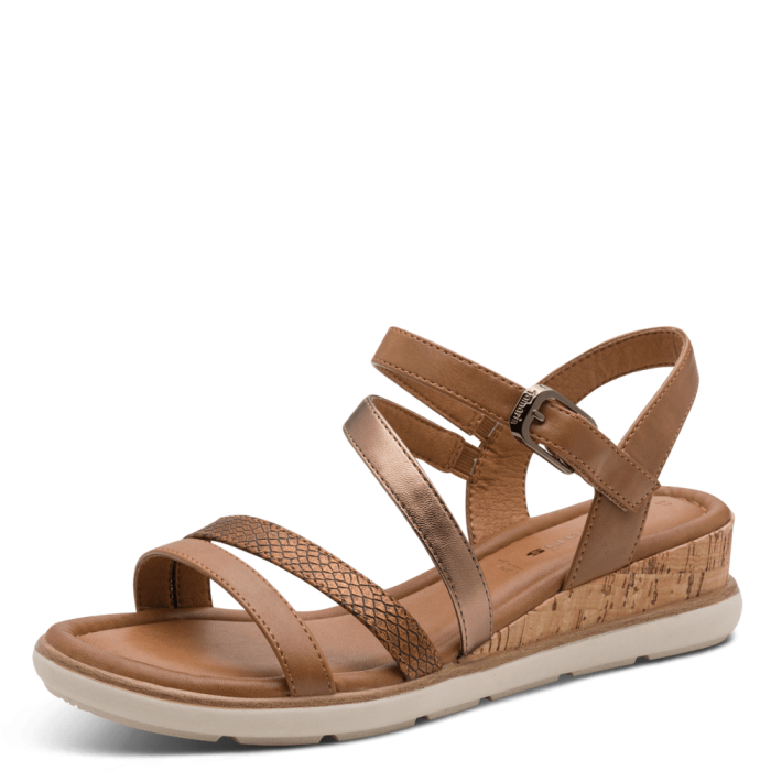Tamaris szandál 1-28713-46 305 Cognac large