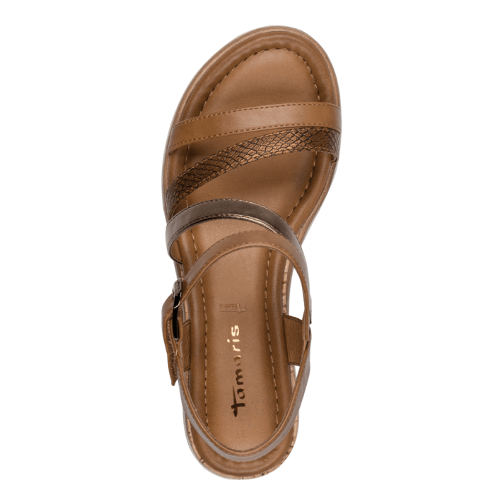 Tamaris szandál 1-28713-46 305 Cognac large