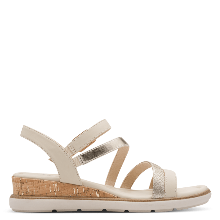Tamaris szandál 1-28713-46 418 Ivory large