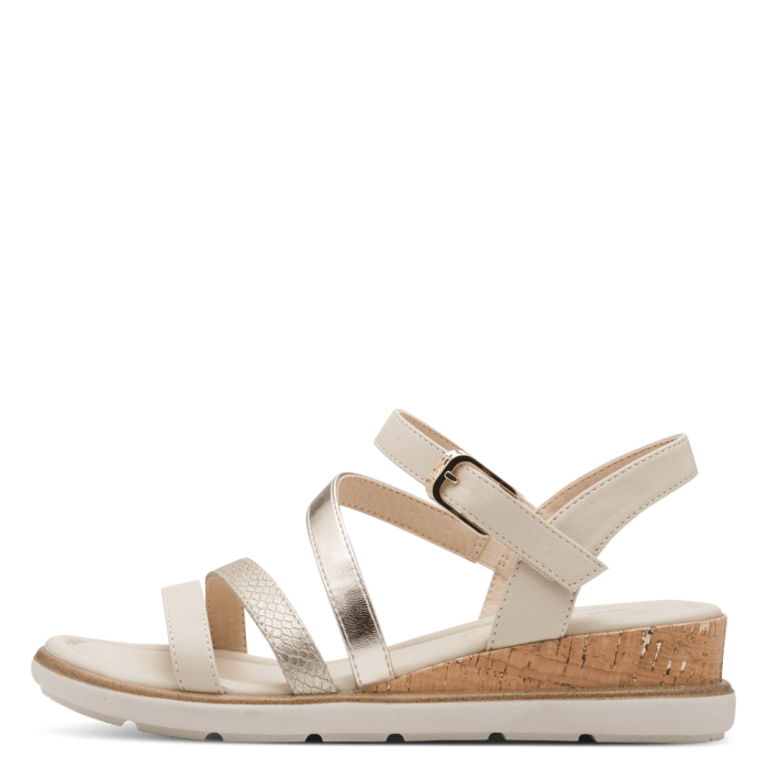Tamaris szandál 1-28713-46 418 Ivory large