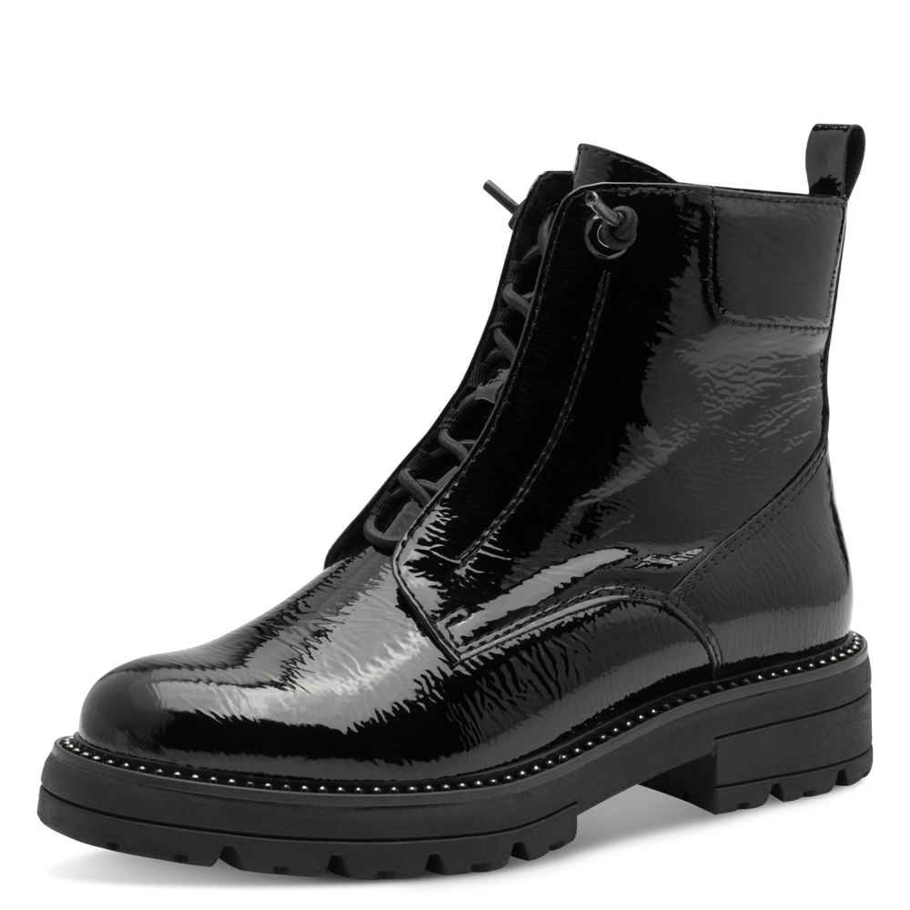 Marco Tozzi bakancs 2-25236-45-018 Black Patent