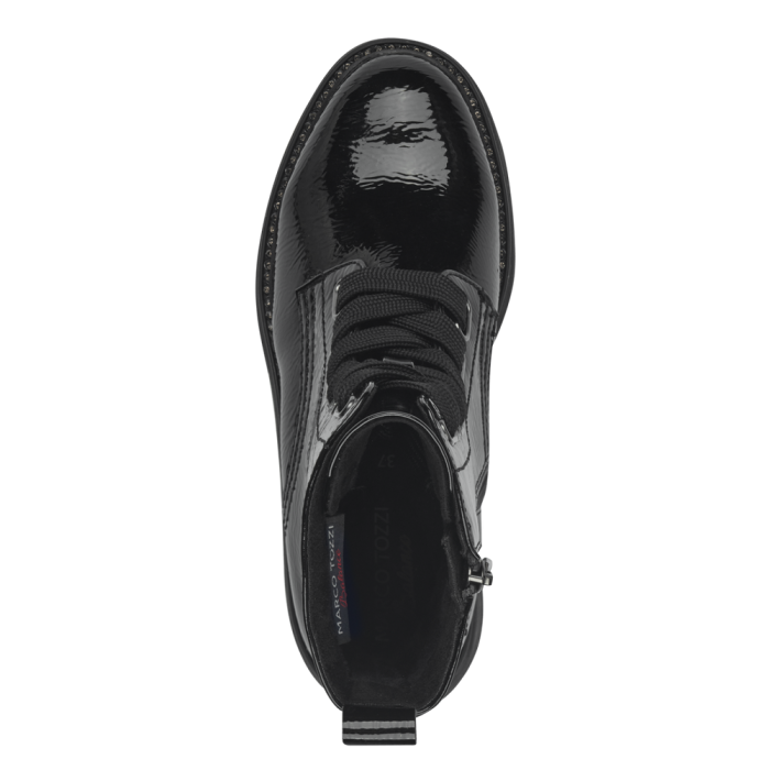 MARCO TOZZI női bakancs 2-25275-43 018 BLACK PATENT large