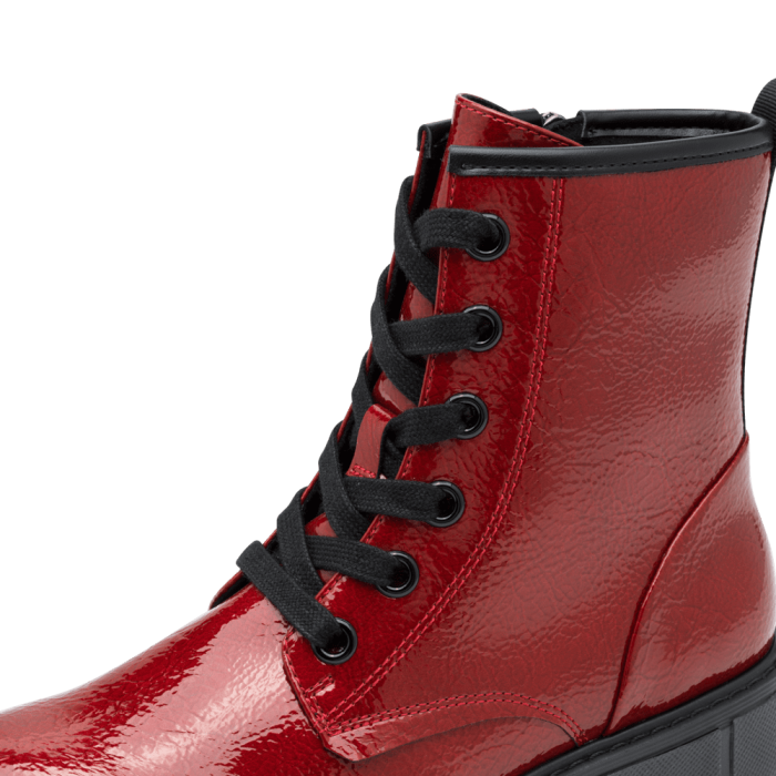 Marco Tozzi bakancs 2-25282-41-566 Dk.Red Pat. large
