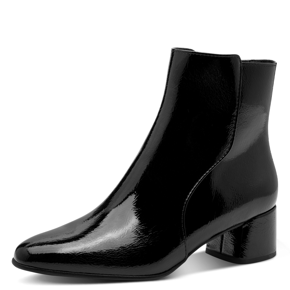 Marco Tozzi bokacsizma 2-25302-45-018 Black Patent