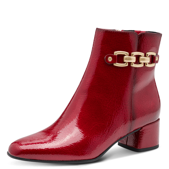 Marco Tozzi bokacsizma 2-25352-45-566 Dk. Red Pat. large