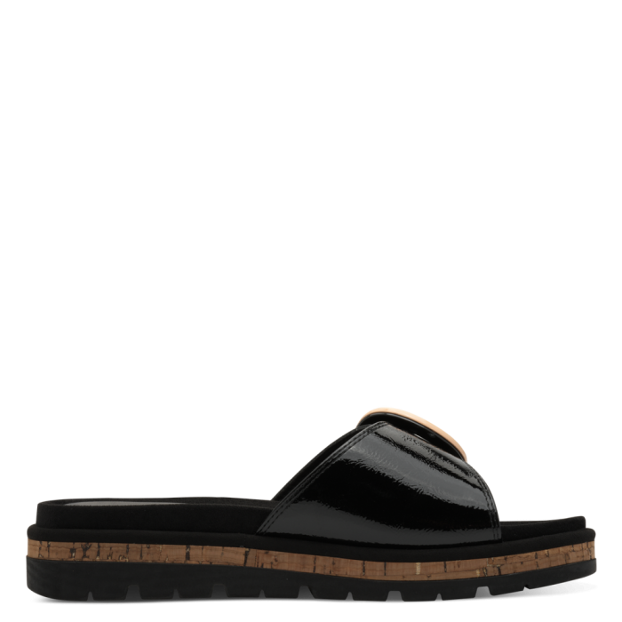 Marco Tozzi papucs 2-27404-44 018 Black Patent large