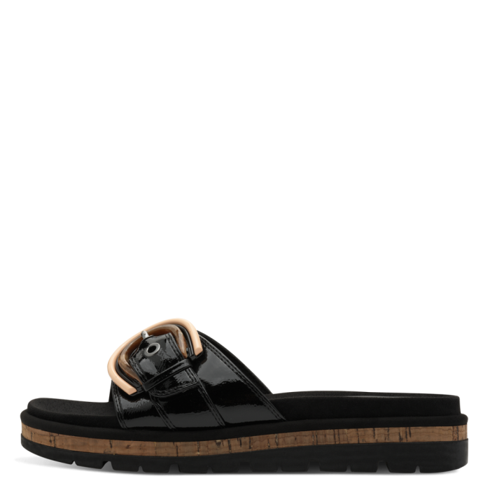 Marco Tozzi papucs 2-27404-44 018 Black Patent large
