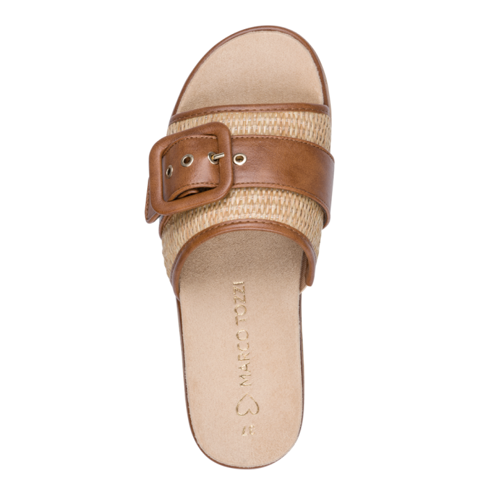 Marco Tozzi papucs 2-27414-46 392 Cognac Comb large