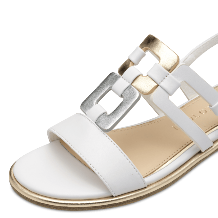 Marco Tozzi szandál 2-28106-44 197 White Comb large