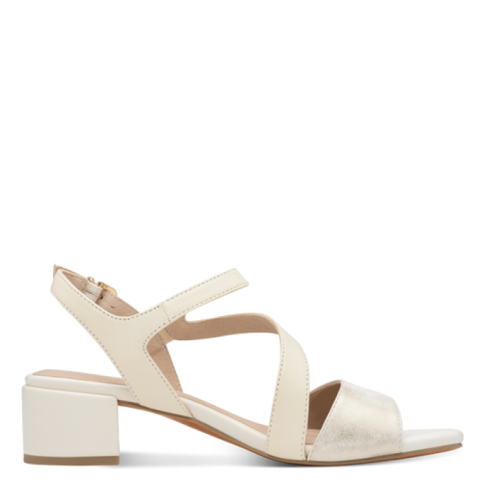 Marco Tozzi szandál 2-28209-44 436 ivory comb. large