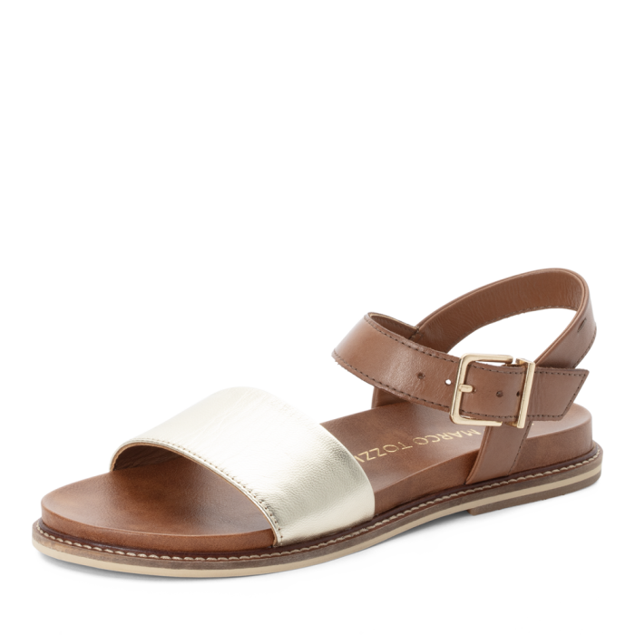 Marco Tozzi szandál 2-28400-46 943 Gold Comb large