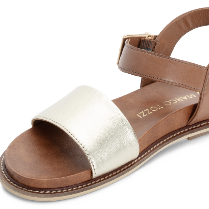 Marco Tozzi szandál 2-28400-46 943 Gold Comb large