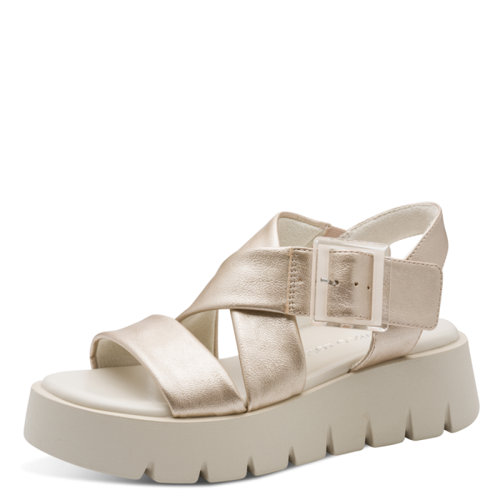 Marco Tozzi szandál 2-28525-46 957 Platinum large