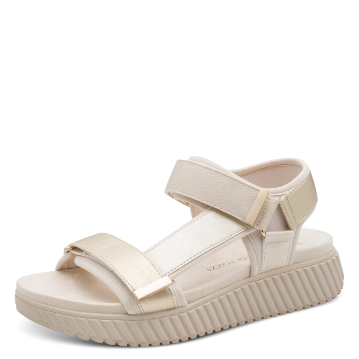 Marco Tozzi szandál 2-28536-46 943 Gold Comb large