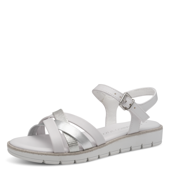 Marco Tozzi szandál 2-28604-44 197 White Comb large