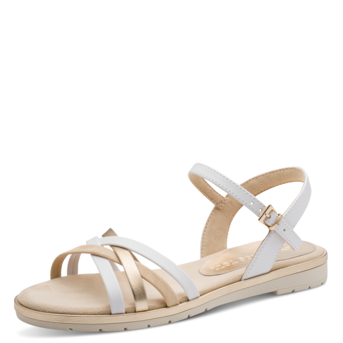 Marco Tozzi szandál 2-28611-44 197 White Comb large
