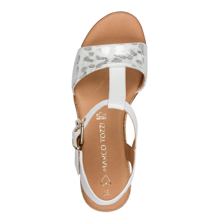 Marco Tozzi szandál 2-28701-46 197 White Comb large