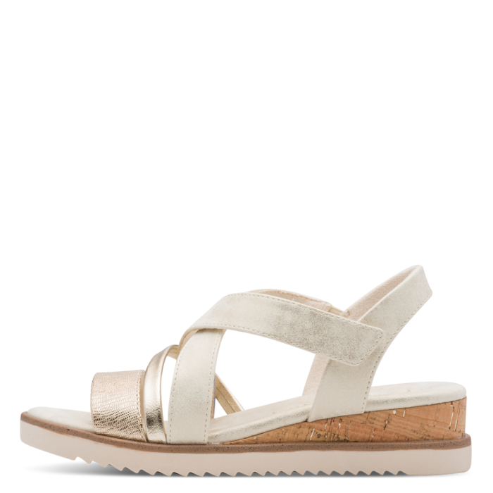 Marco Tozzi szandál 2-28704-46 447 Dune Met.Comb large