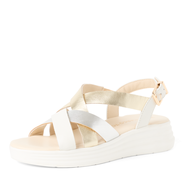 Marco Tozzi szandál 2-28773-46 197 White Comb large