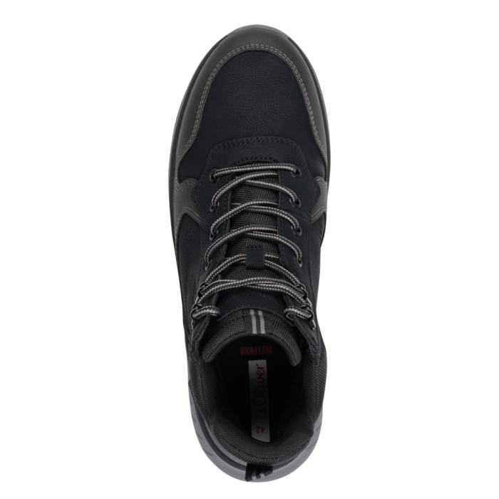 S.Oliver bakancs 5-16245-43 098 Black Comb large