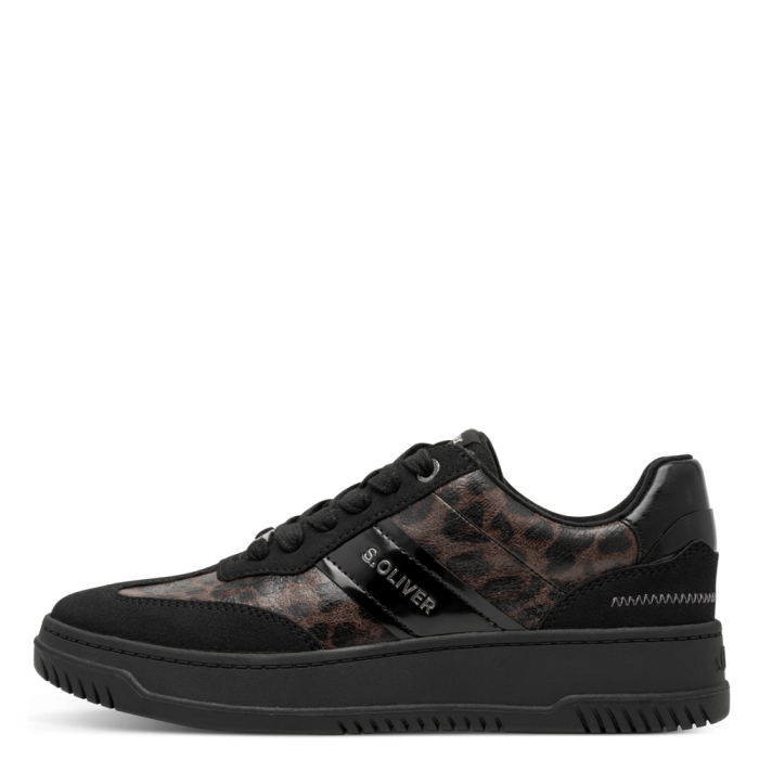 S.Oliver cipő 5-23683-45 090 Black/Leopard large
