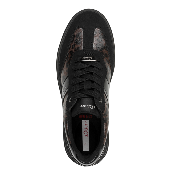 S.Oliver cipő 5-23683-45 090 Black/Leopard large