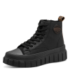 S.Oliver magasszárú cipő 5-25200-45 007 Black Uni thumb