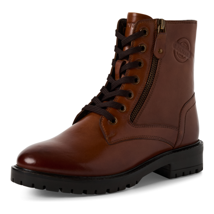 S.Oliver bakancs 5-25219-41-3A5 Cognac large