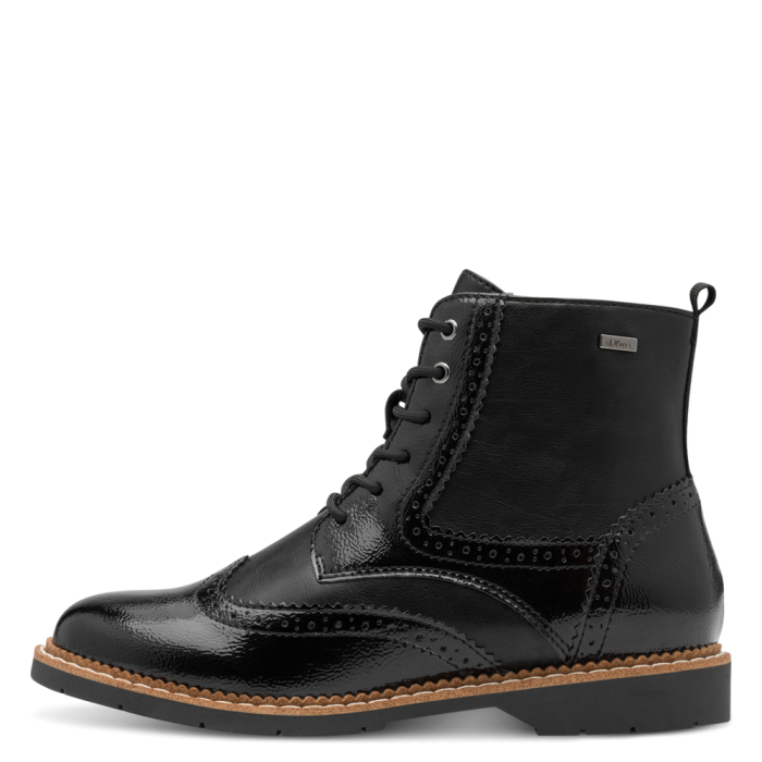 S.Oliver bakancs 5-25255-43-098 Black Comb large