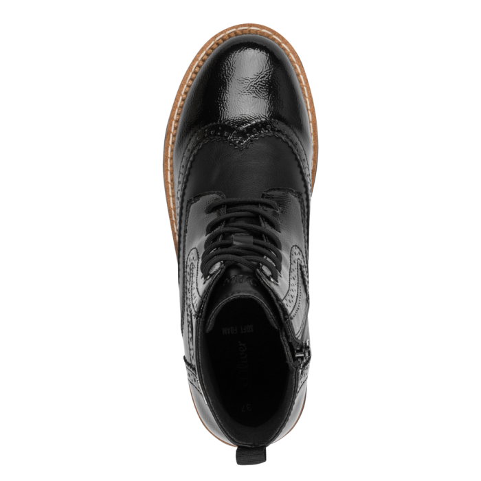 S.Oliver bakancs 5-25255-43-098 Black Comb large