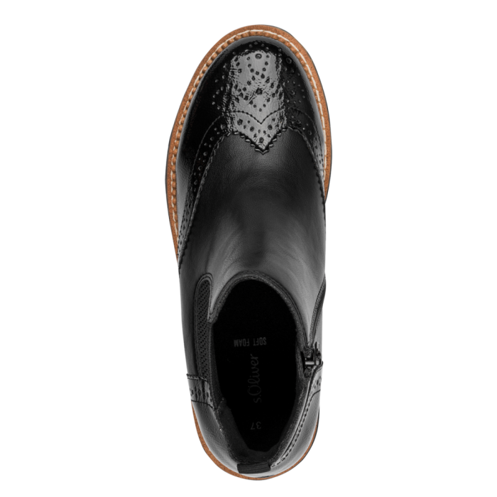 S.Oliver bokacsizma 5-25444-43-098 Black Comb large