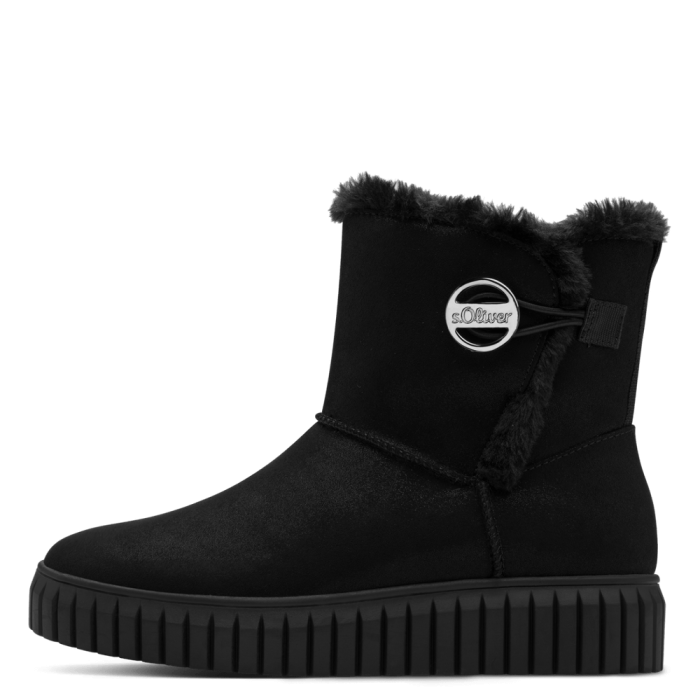 S.Oliver bokacsizma 5-26418-41-031 Black Glitter large
