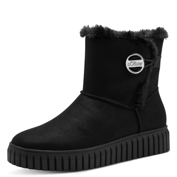 S.Oliver bokacsizma 5-26418-41-031 Black Glitter large