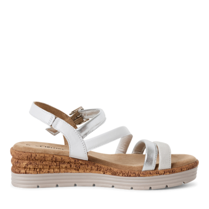S.Oliver szandál 5-28702-44 193 White/Silver large
