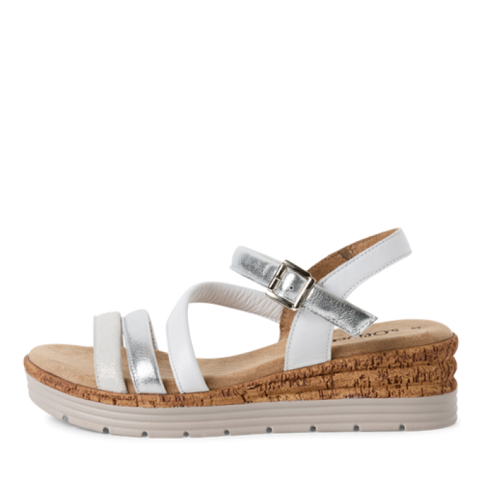 S.Oliver szandál 5-28702-44 193 White/Silver large