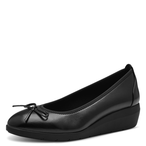 JANA női félcipő 8-22162-43 018 BLACK PATENT