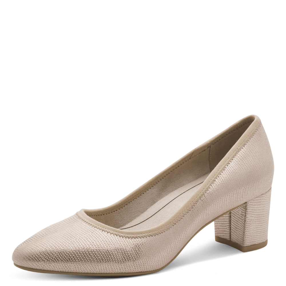 Jana cipő 8-22461-46 496 Beige Metallic