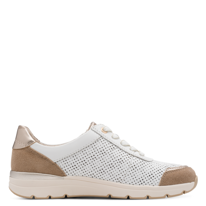 Jana cipő 8-23703-46 130 White/ Beige large