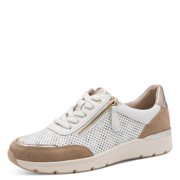 Jana cipő 8-23703-46 130 White/ Beige large